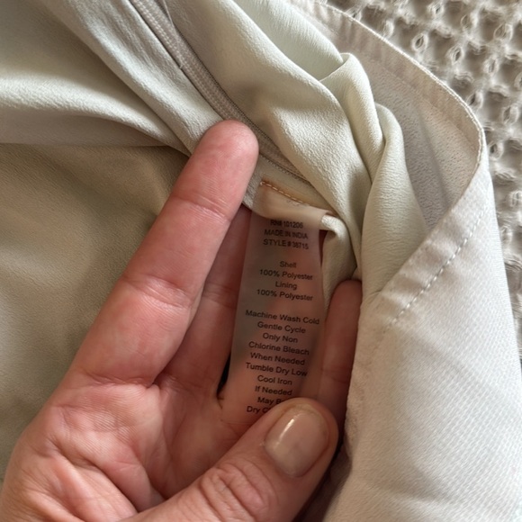 Soft Surroundings Spring Meadow floral midi skirt medium petite - Picture 7 of 7